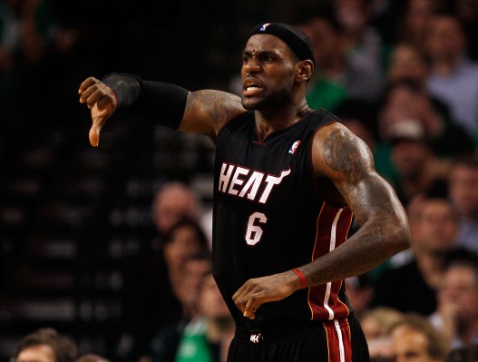LeBron James loses in debut with Miami's Big Three as Heat fall to