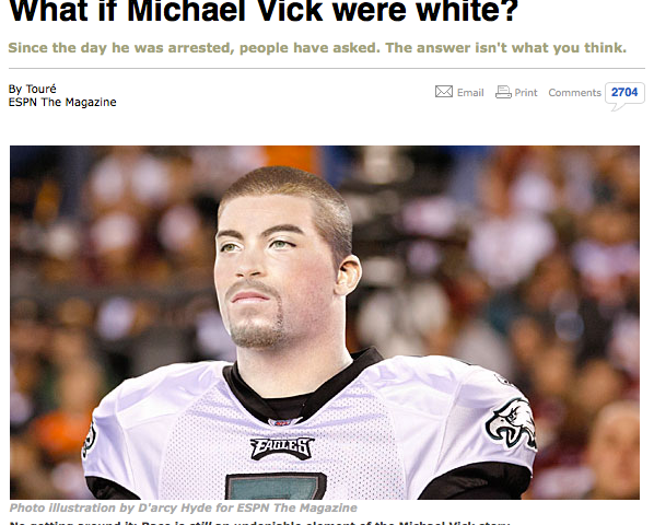 Detroit Griot on X: Mike Vick was really running the NFL with the