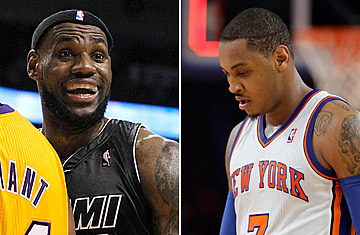 Amar'e Stoudemire: Carmelo Anthony is 'the best pure scorer in the