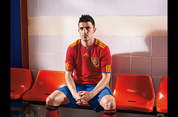 David Villa, Spanish Striker 