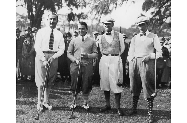 Walter Hagen, Gene Sarazen, Abe Mitchell, and George Duncan, 1924