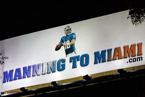 Manning to Miami Billboard