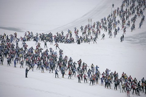 Engadin Ski Marathon, Sils, Switzerland