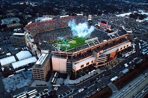 Raymond James Stadium, 2001, 2009 