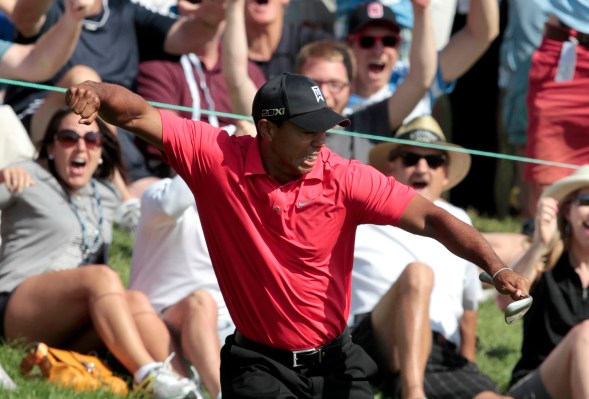 Tiger Woods Wins Memorial, Hits Amazing Chip Shot Down The Stretch ...