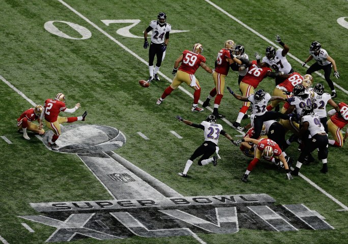 Super Bowl score: David Akers adds third field goal of game, 49ers HD  wallpaper