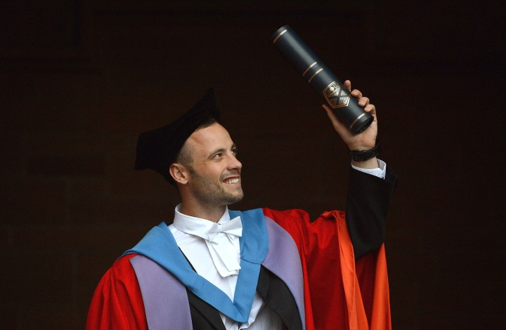 Oscar Pistorius Receives Honorary Degree From The University Of Strathclyde