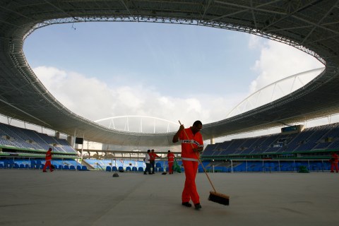 Rio 2016 Stadium Closed