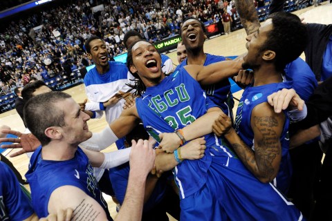 Florida Gulf Coast  defeats San Diego State to become the first No. 15 seed to make the NCAA Men's Basketball Tournament Sweet 16.