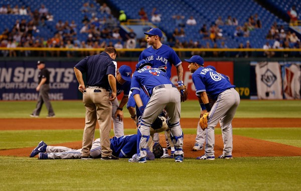 Pitchers gearing up for spots with Jays