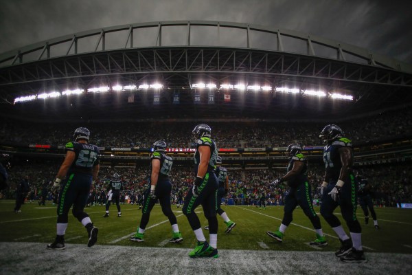 Saturday's Seahawks game was their wettest ever at CenturyLink