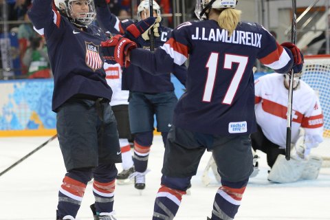 USA v Switzerland Women's Ice Hockey